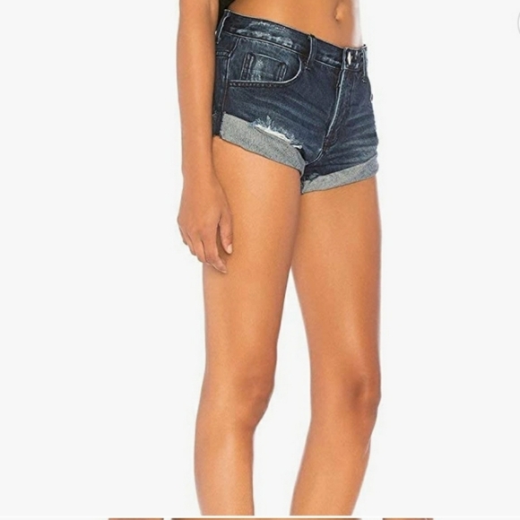 Nwt One Teaspoon Lone Star Bandit Jean Shorts - Picture 3 of 4